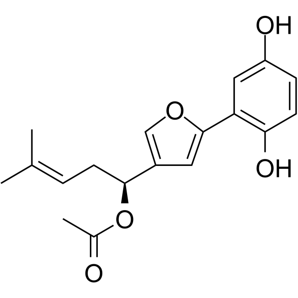 Shikonofuran-A Structure